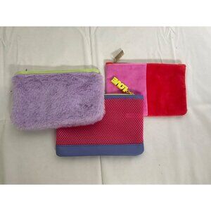 Ipsy Cosmetic Bags - set of 3